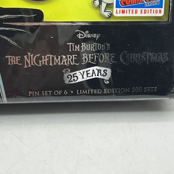 Loungefly The Nightmare Before Christmas Pin Set of 6 New York Comic Con 2018 - Picture 6 of 6